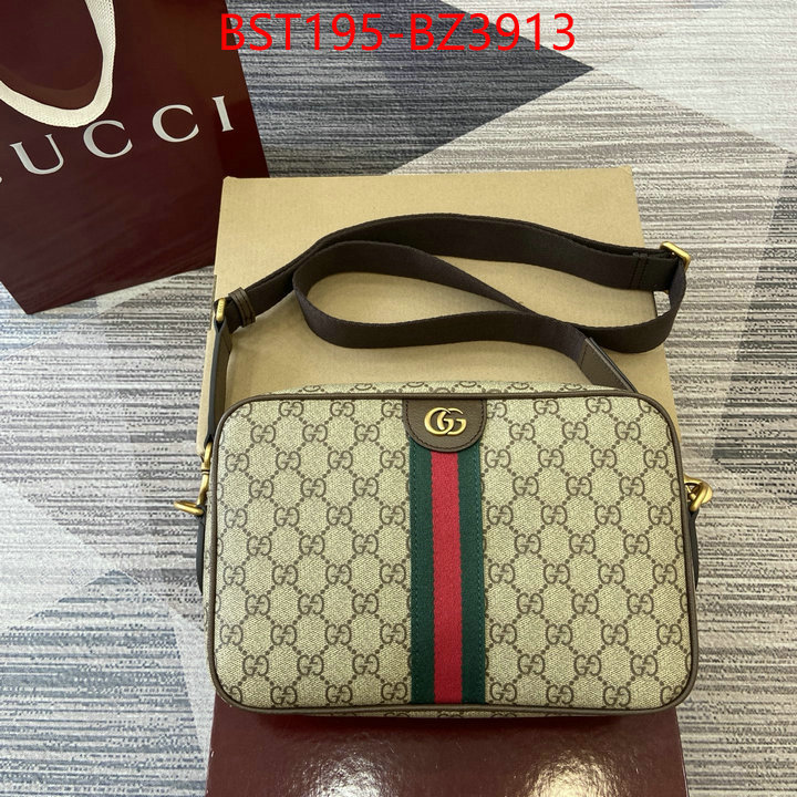 Gucci Bags(TOP)-Crossbody- buy replica ID: BZ3913 $: 195USD,