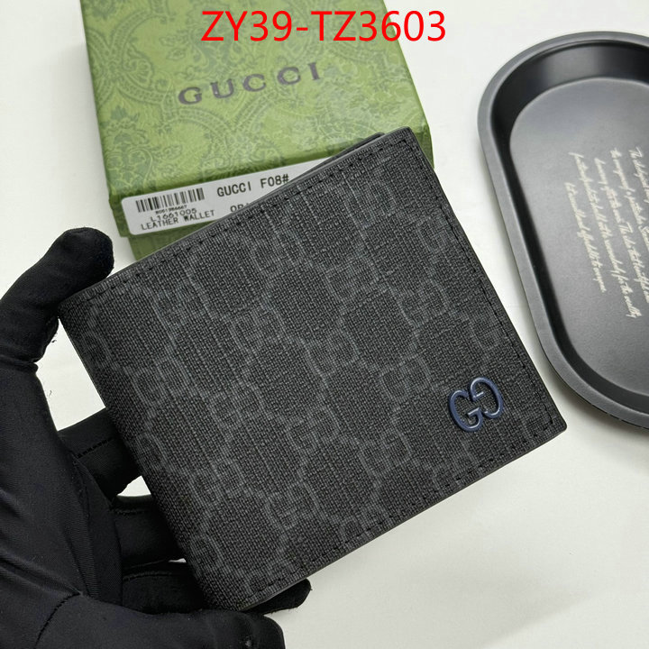 Gucci Bags(4A)-Wallet- 2024 replica wholesale cheap sales online ID: TZ3603 $: 39USD,
