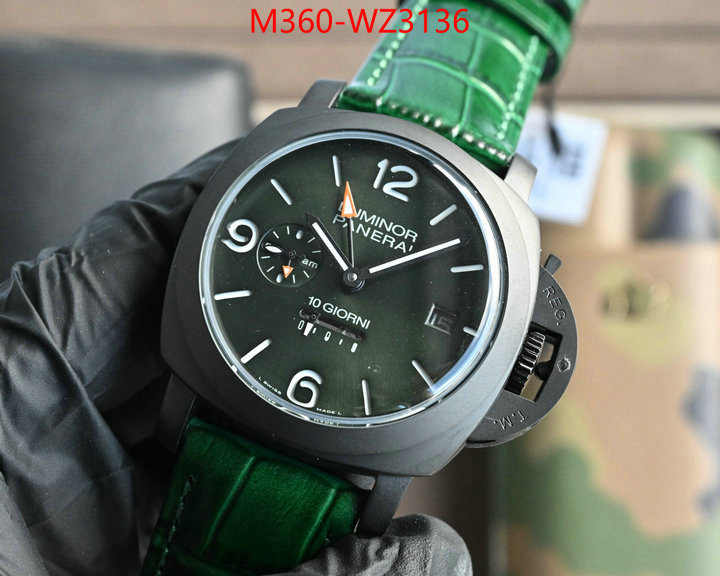Watch(TOP)-Panerai where can i buy the best quality ID: WZ3136 $: 360USD