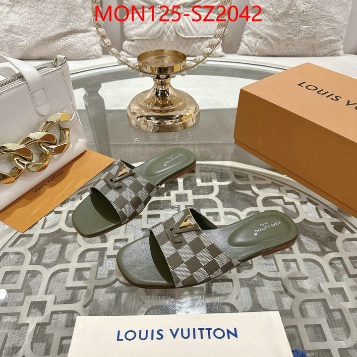 Women Shoes-LV high quality replica designer ID: SZ2042 $: 125USD