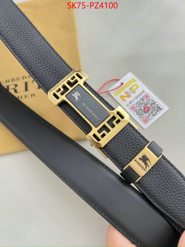 Belts-Burberry top brands like ID: PZ4100 $: 75USD