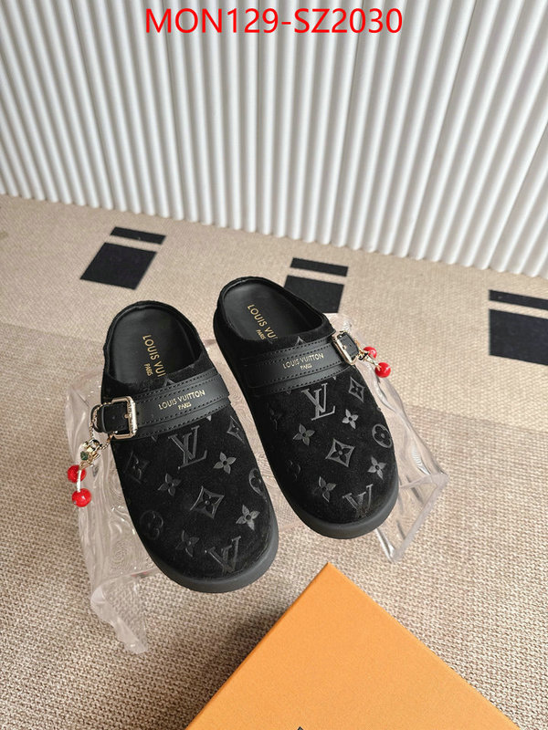 Women Shoes-LV designer wholesale replica ID: SZ2030 $: 129USD