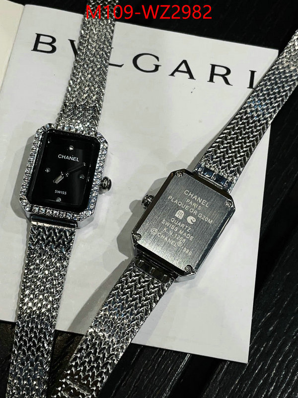 Watch(4A)-Chanel designer replica ID: WZ2982 $: 109USD