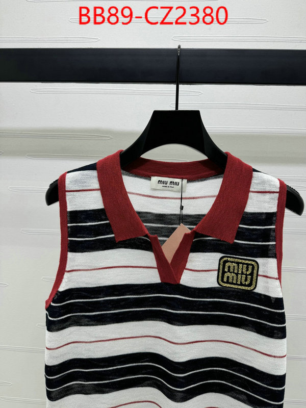 Clothing-MIU MIU styles & where to buy ID: CZ2380 $: 89USD