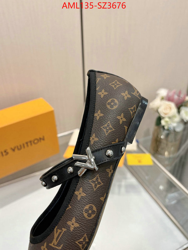 Women Shoes-LV 1:1 replica wholesale ID: SZ3676 $: 135USD
