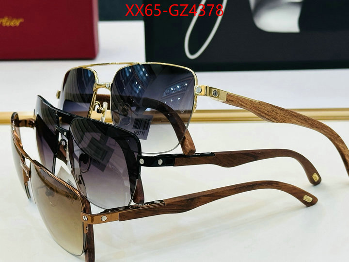 Glasses-Cartier high quality online ID: GZ4378 $: 65USD