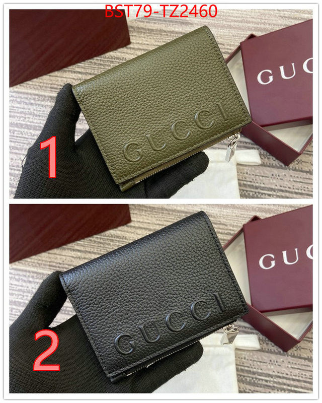 Gucci Bags(TOP)-Wallet- what best designer replicas ID: TZ2460 $: 79USD,