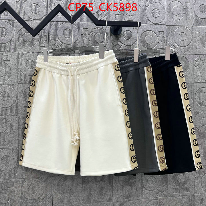 Clothing-Gucci best replica ID: CK5898 $: 75USD