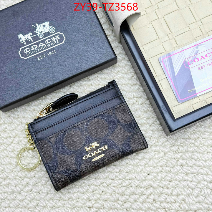 Coach Bags(4A)-Wallet high quality replica ID: TZ3568 $: 39USD,