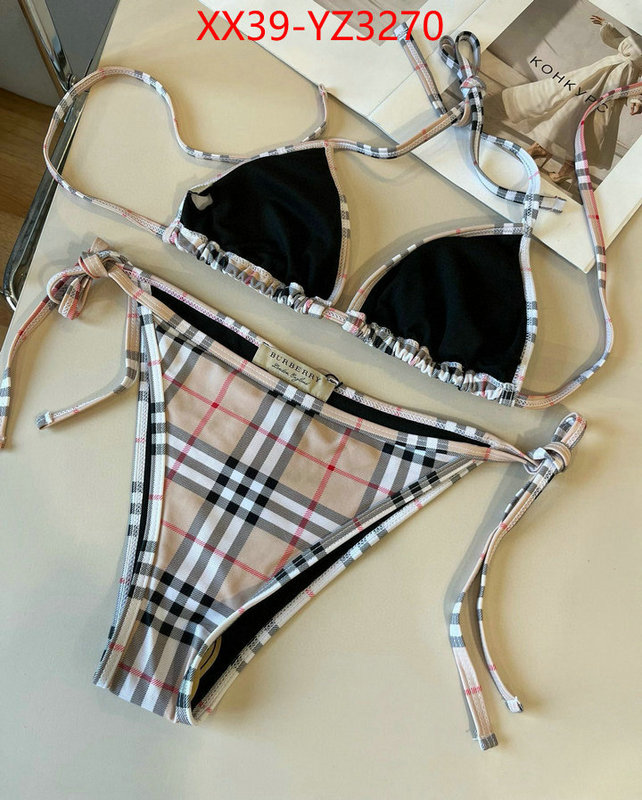 Swimsuit-Burberry brand designer replica ID: YZ3270 $: 39USD