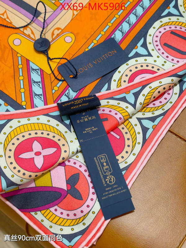 Scarf-LV outlet sale store ID: MK5906 $: 69USD