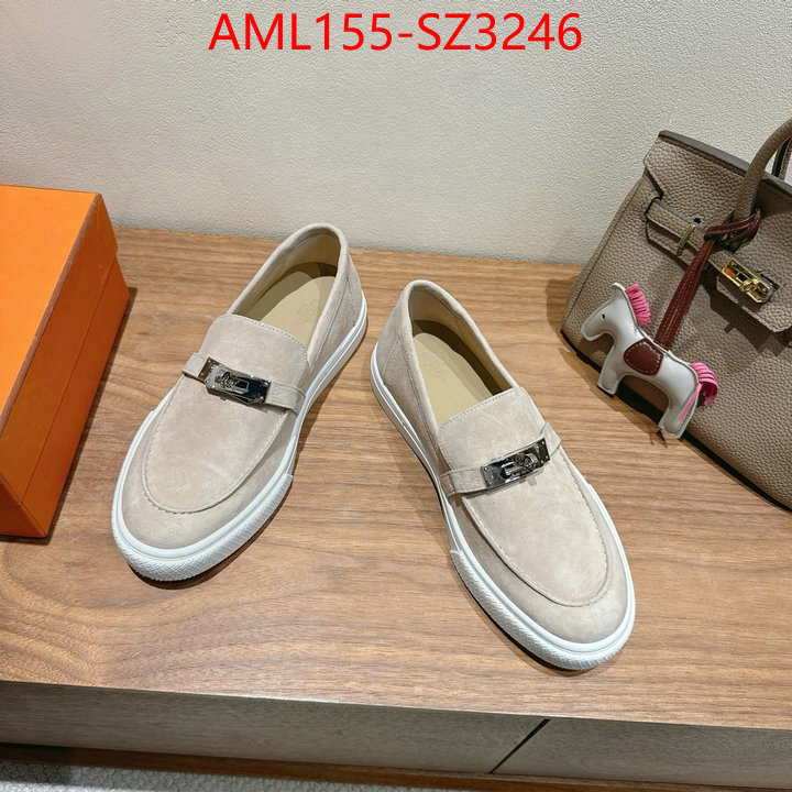 Men Shoes-Hermes replica wholesale ID: SZ3246 $: 155USD