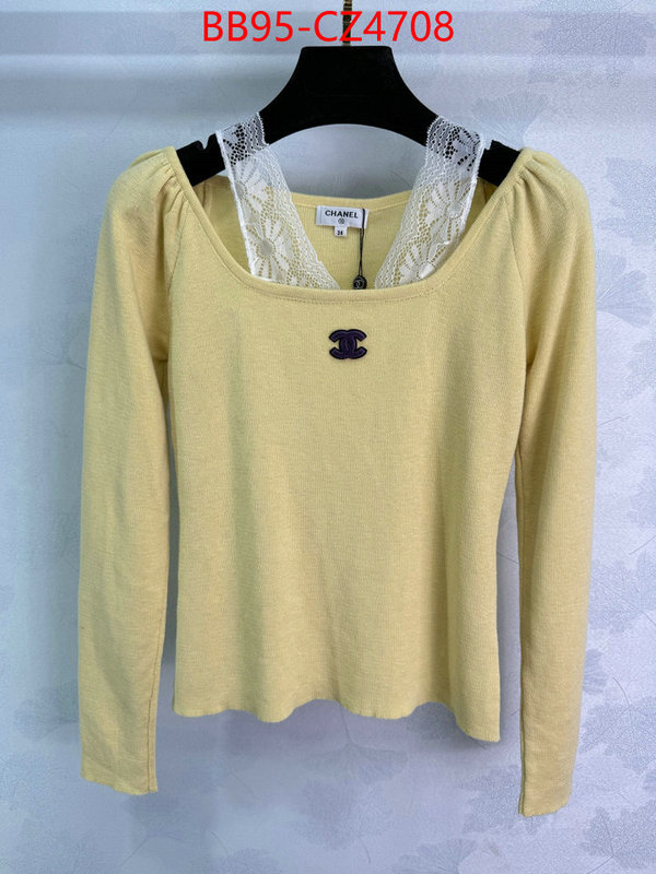 Clothing-Chanel where to buy replicas ID: CZ4708 $: 95USD