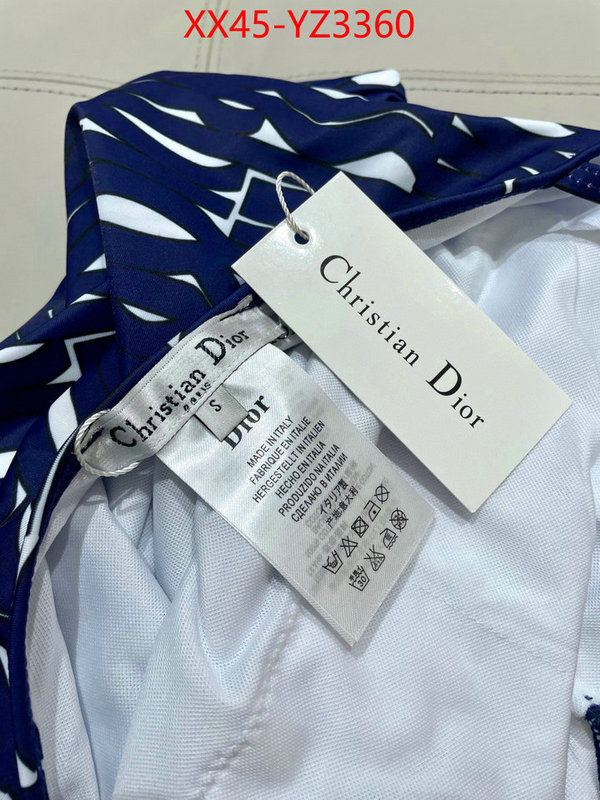 Swimsuit-Dior customize best quality replica ID: YZ3360 $: 45USD