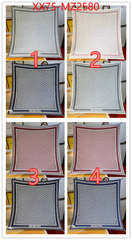Scarf-Dior best site for replica ID: MZ2580 $: 75USD