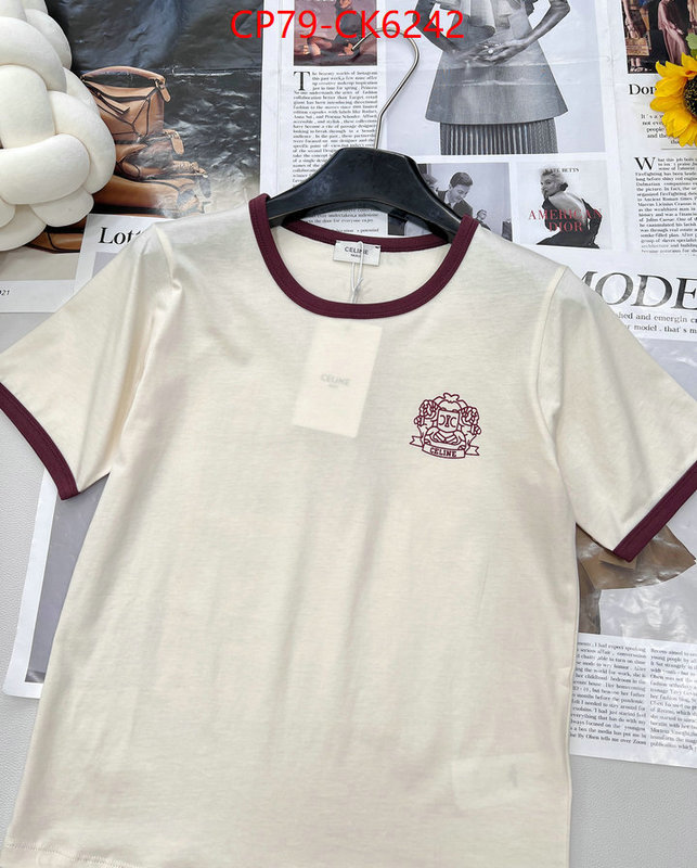 Clothing-Celine luxury fake ID: CK6242 $: 79USD