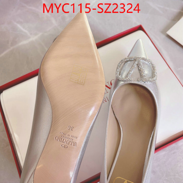 Women Shoes-Valentino top fake designer ID: SZ2324 $: 115USD