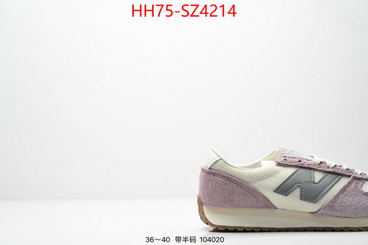 Women Shoes-New Balance where can i buy the best 1:1 original ID: SZ4214 $: 75USD