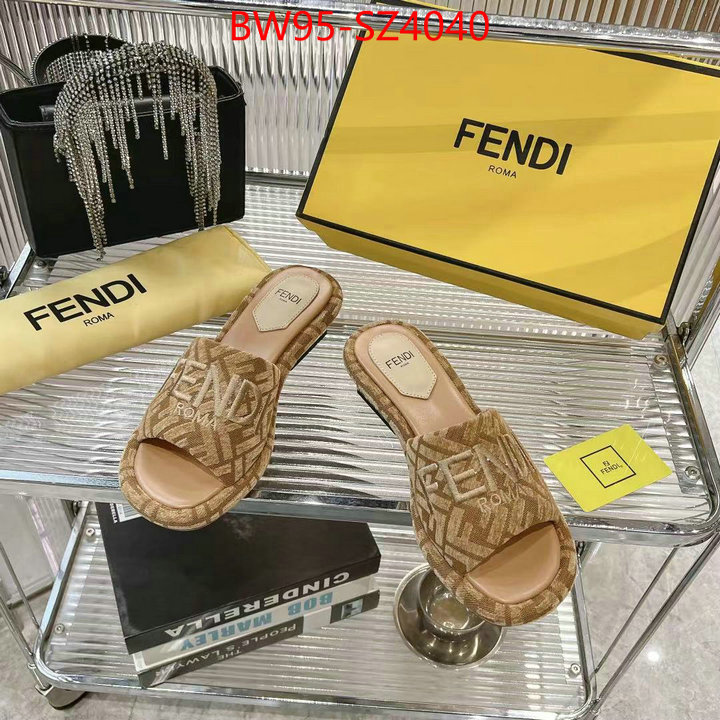 Women Shoes-Fendi shop the best high quality ID: SZ4040 $: 95USD