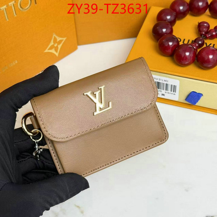 LV Bags(4A)-Wallet cheap replica designer ID: TZ3631 $: 39USD,