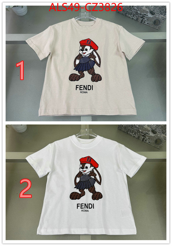 Kids clothing-Fendi 2024 aaaaa replica 1st copy ID: CZ3826 $: 49USD