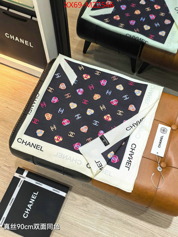 Scarf-Chanel top sale ID: MZ2546 $: 69USD