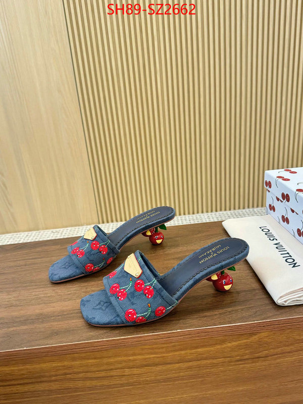 Women Shoes-LV the quality replica ID: SZ2662 $: 89USD