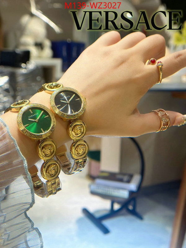 Watch(4A)-Versace 2024 luxury replicas ID: WZ3027 $: 139USD
