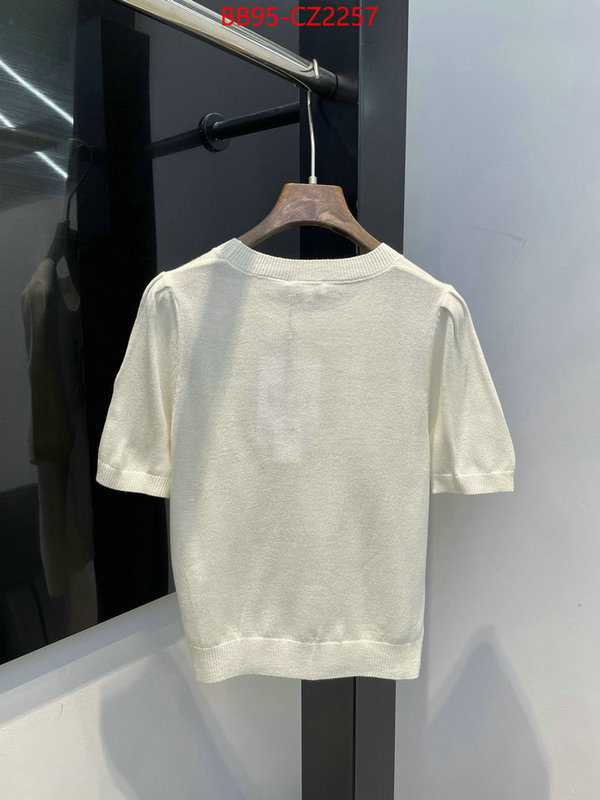 Clothing-Chanel quality aaaaa replica ID: CZ2257 $: 95USD