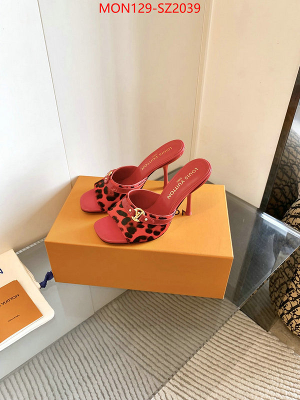 Women Shoes-LV luxury fake ID: SZ2039 $: 129USD