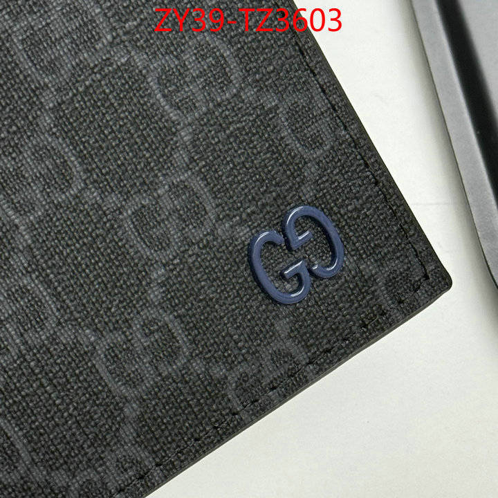 Gucci Bags(4A)-Wallet- 2024 replica wholesale cheap sales online ID: TZ3603 $: 39USD,