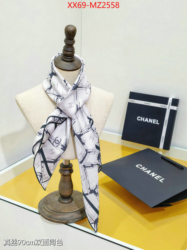 Scarf-Chanel replica for cheap ID: MZ2558 $: 69USD