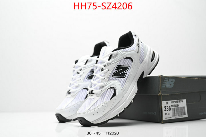 Women Shoes-New Balance top grade ID: SZ4206 $: 75USD