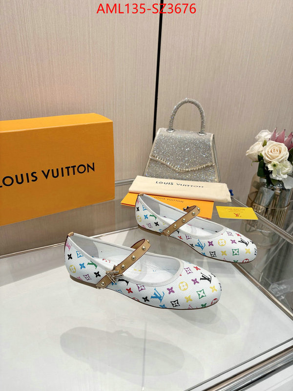 Women Shoes-LV 1:1 replica wholesale ID: SZ3676 $: 135USD