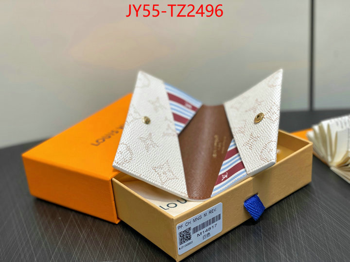 LV Bags(TOP)-Wallet where should i buy to receive ID: TZ2496 $: 55USD,