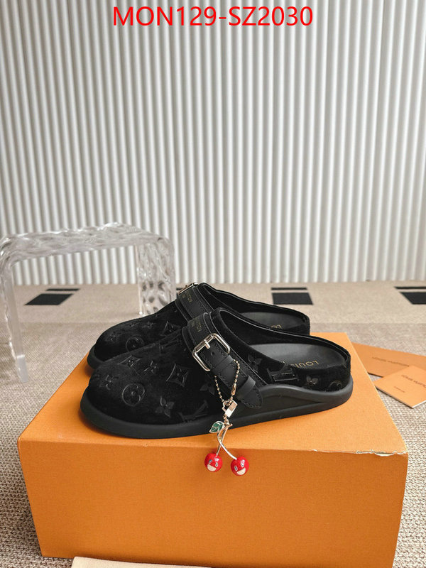 Women Shoes-LV designer wholesale replica ID: SZ2030 $: 129USD