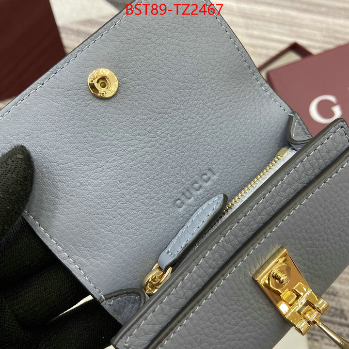 Gucci Bags(TOP)-Wallet- where could you find a great quality designer ID: TZ2467 $: 89USD,