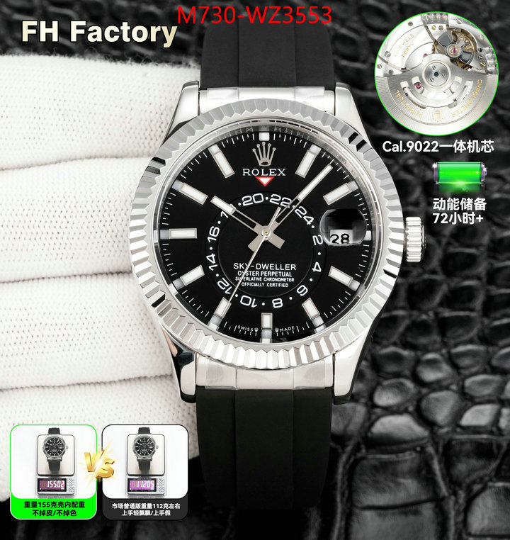 Watch(TOP)-Rolex 7 star quality designer replica ID: WZ3553 $: 730USD