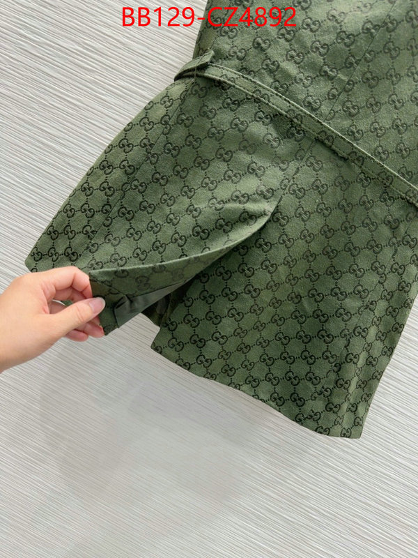 Clothing-Gucci top 1:1 replica ID: CZ4892 $: 129USD