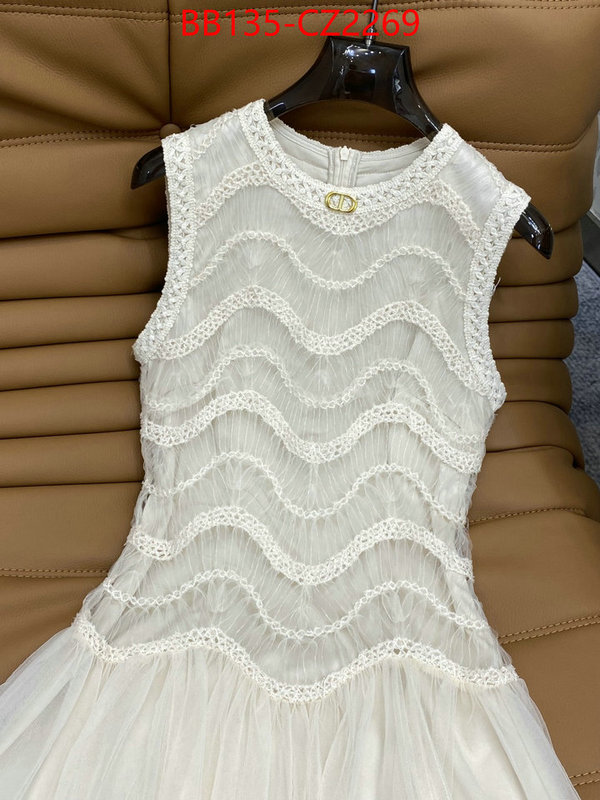 Clothing-Dior high quality happy copy ID: CZ2269 $: 135USD