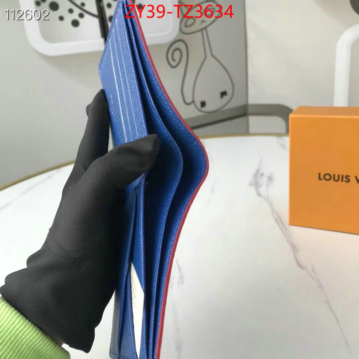 LV Bags(4A)-Wallet best like ID: TZ3634 $: 39USD,