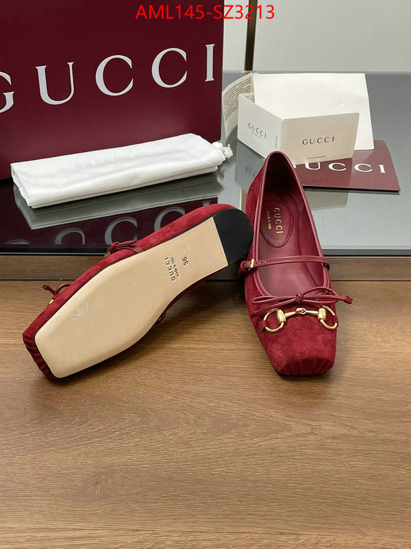 Women Shoes-Gucci fake high quality ID: SZ3213 $: 145USD