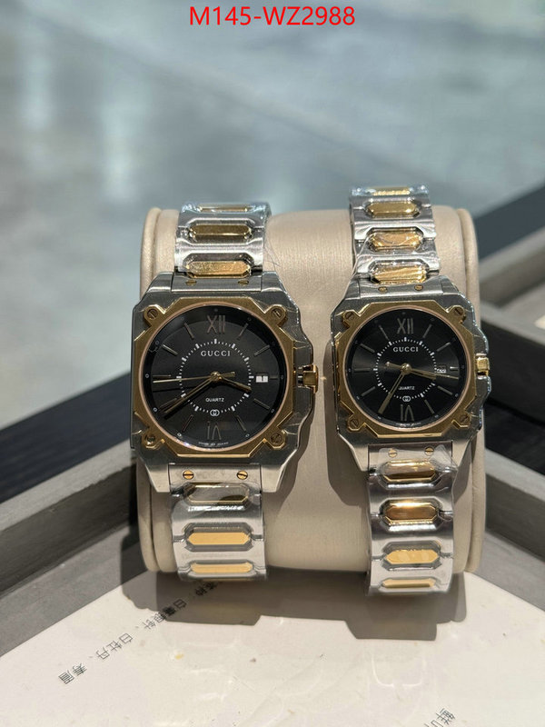 Watch(4A)-Gucci aaaaa+ quality replica ID: WZ2988 $: 145USD
