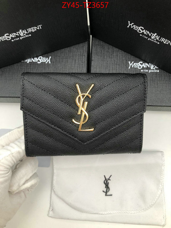 YSL Bags(4A)-Wallet- 7 star collection ID: TZ3657 $: 45USD,