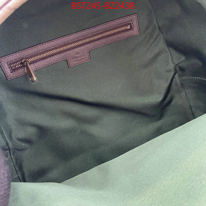 Gucci Bags(TOP)-Backpack- what's the best to buy replica ID: BZ2438 $: 245USD,
