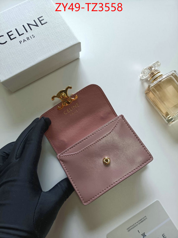 CELINE Bags(4A)-Wallet designer high replica ID: TZ3558 $: 49USD,