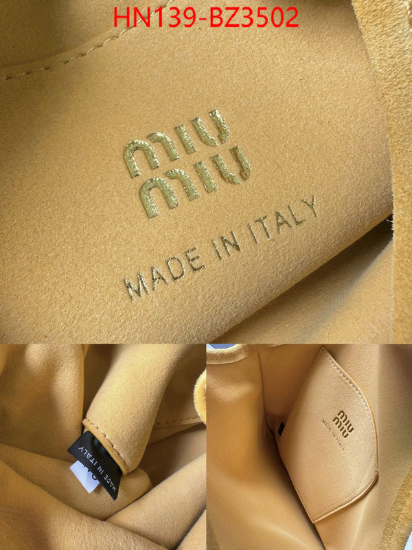 Miu Miu Bags(4A)-Handbag- 1:1 replica ID: BZ3502 $: 139USD,