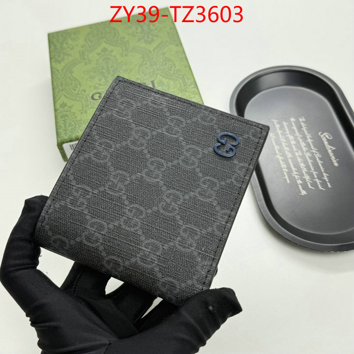 Gucci Bags(4A)-Wallet- 2024 replica wholesale cheap sales online ID: TZ3603 $: 39USD,