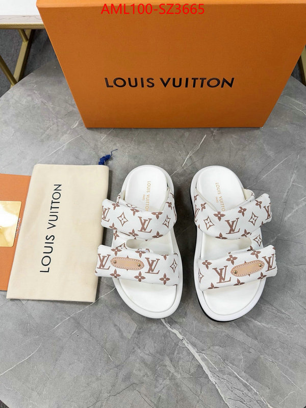 Women Shoes-LV buy replica ID: SZ3665 $: 100USD