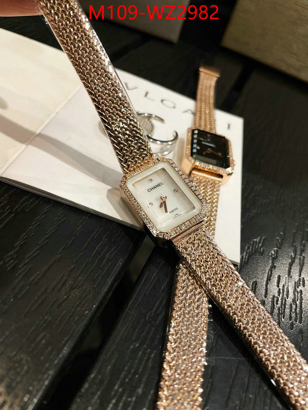 Watch(4A)-Chanel designer replica ID: WZ2982 $: 109USD